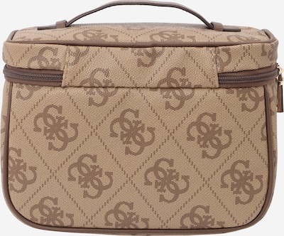 GUESS Kosmetiikkalaukku 'BERTA TOILETRY TRAIN CASE' värissä ruskea / vaaleanruskea, Tuotenäkymä