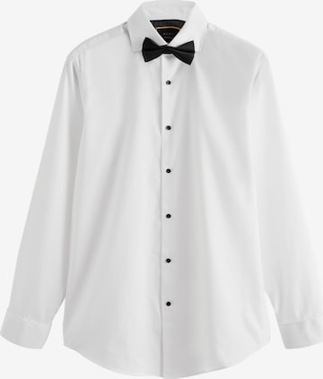 NextRegular Fit Košulja - bijela boja: prednji dio