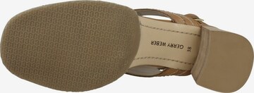 GERRY WEBER Sandals 'Garda' in Brown