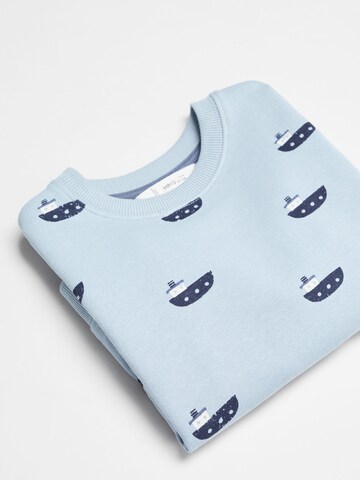 Sweat 'Port' MANGO KIDS en bleu