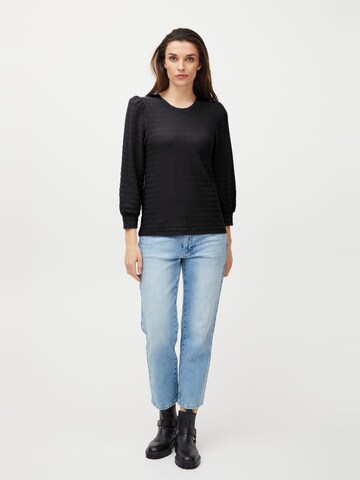 PULZ Jeans - Camiseta 'Jane' en negro