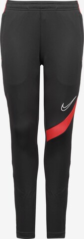 Slimfit Pantaloni sportivi 'Academy' di NIKE in nero: frontale