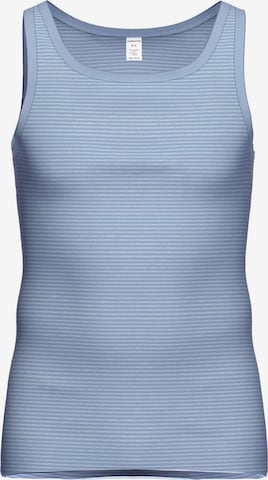 Ammann Undershirt 'Day Classic / Jeans Feinripp' in Blue: front