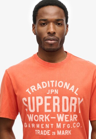 Superdry Shirt in Orange