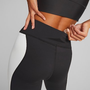 PUMA Skinny Spodnie sportowe 'Eversculpt' w kolorze czarny