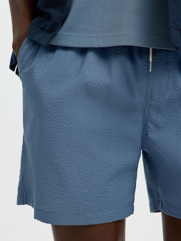 SELECTED Zwemshorts in Blauw