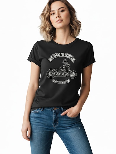 MAKAYA Shirt 'Black Rock' in S in Black, Item view