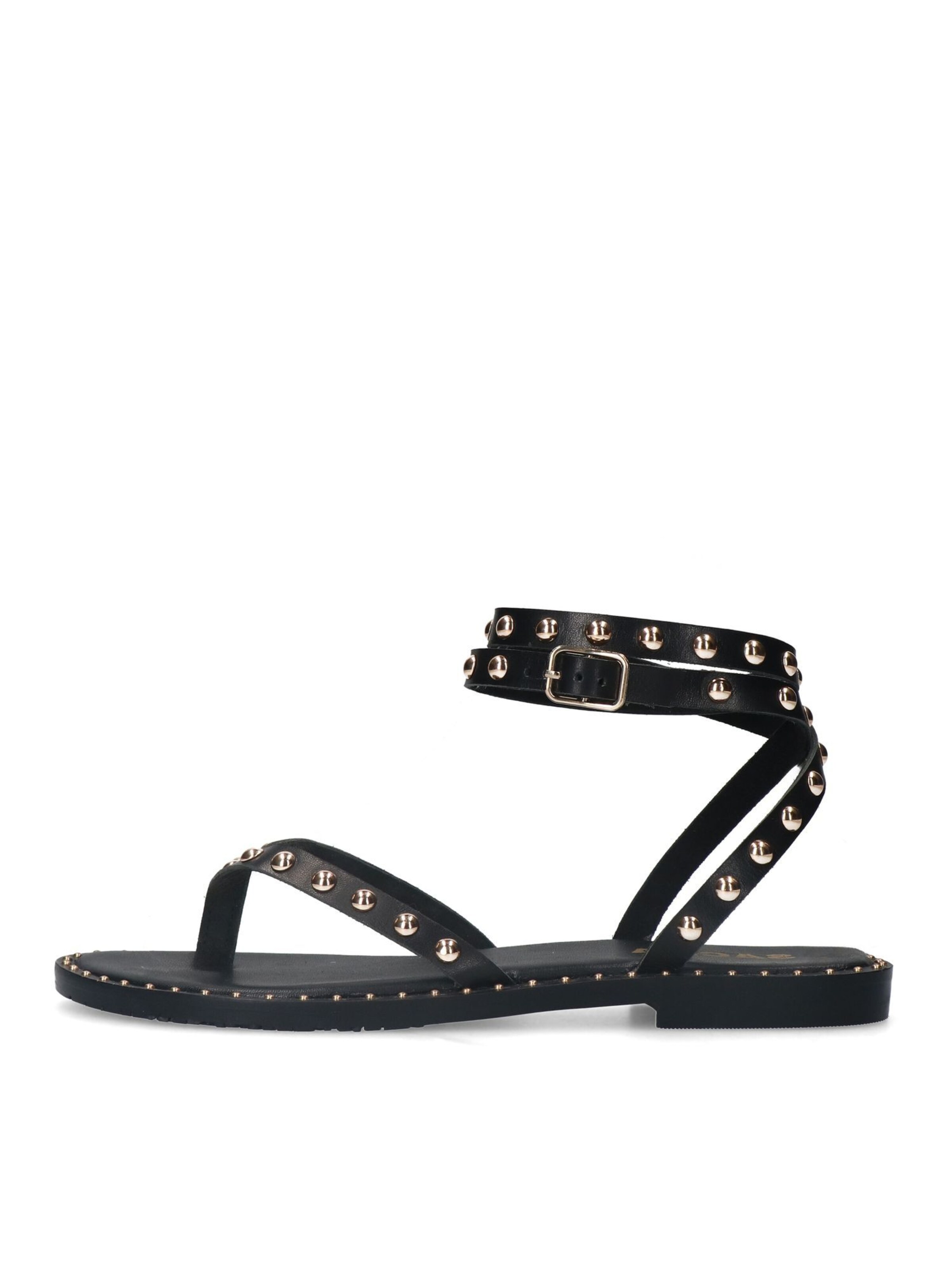 Ballerines à lanières SACHA en noir