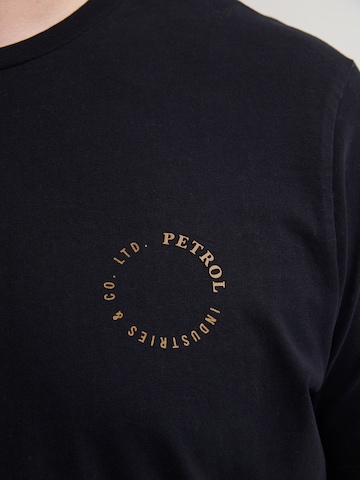 Petrol Industries T-shirt i svart
