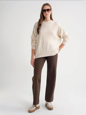 Pull-over 'Pullover' MixRay en beige