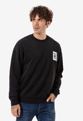 Redbridge Sweatshirt 'Eastleigh' in Black: front