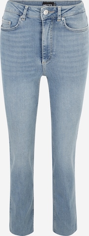 Pieces Tall Jeans 'DELLY' in Blau: predná strana