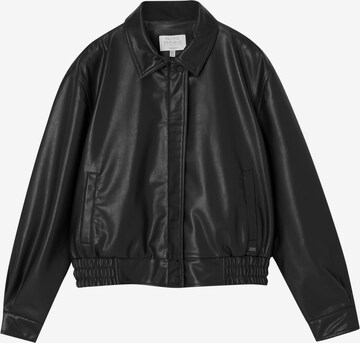 Veste mi-saison Pull&Bear en noir : devant