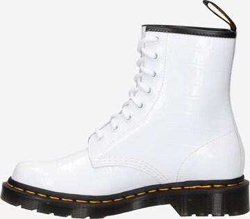 Bottines à lacets '1460' Dr. Martens en blanc