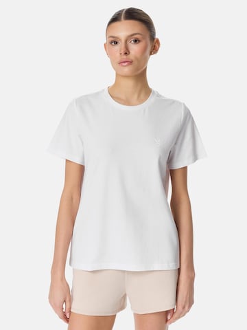 Cardio Bunny - Camiseta 'CORE FIT' en blanco: frente