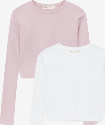 Pull&Bear Shirts i pink: forside