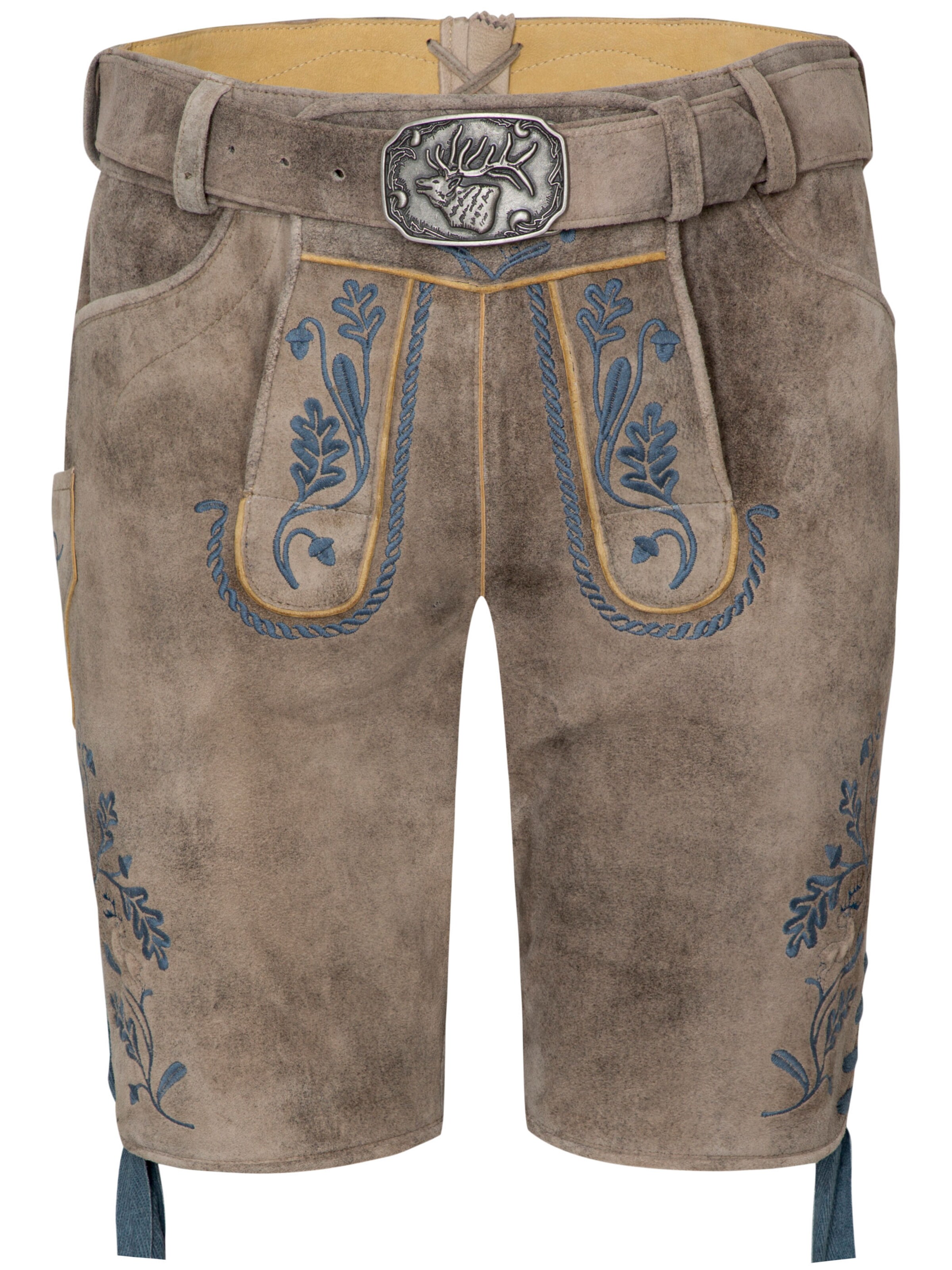 SPIETH & WENSKY Regular Broek 'Garvin' in Bruin: voorkant