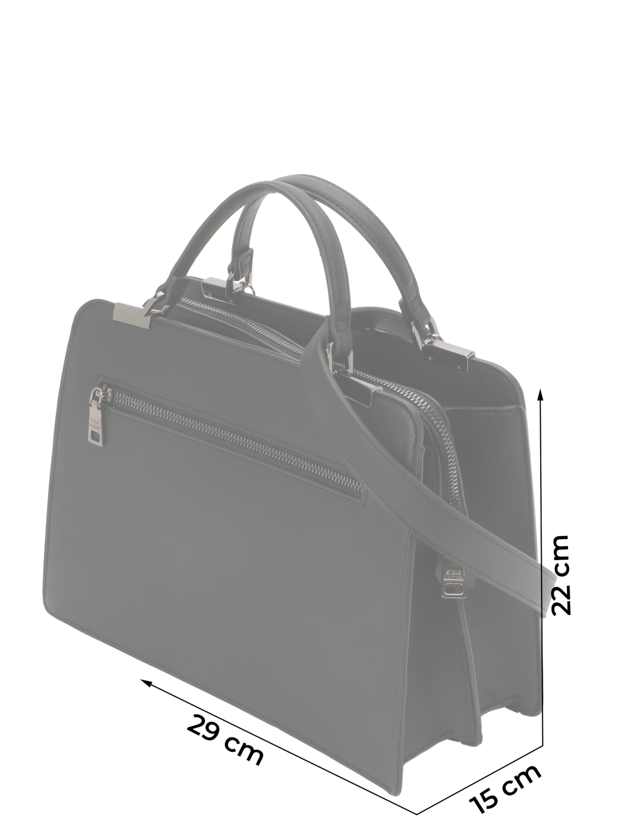 STEVE MADDEN Дамска чанта 'Bmatteo3' в черно