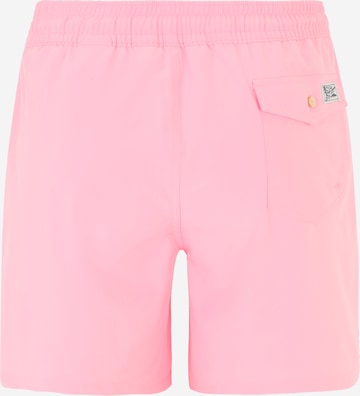 Pantaloncini da bagno 'TRAVELER' di Polo Ralph Lauren in rosa