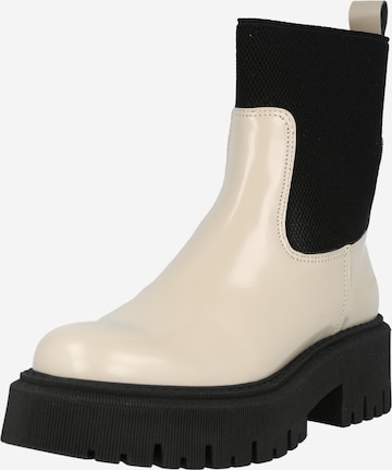 ANGULUS Ankle Boots in Beige: front