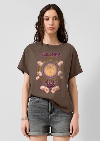 QS Shirt in Brown: front