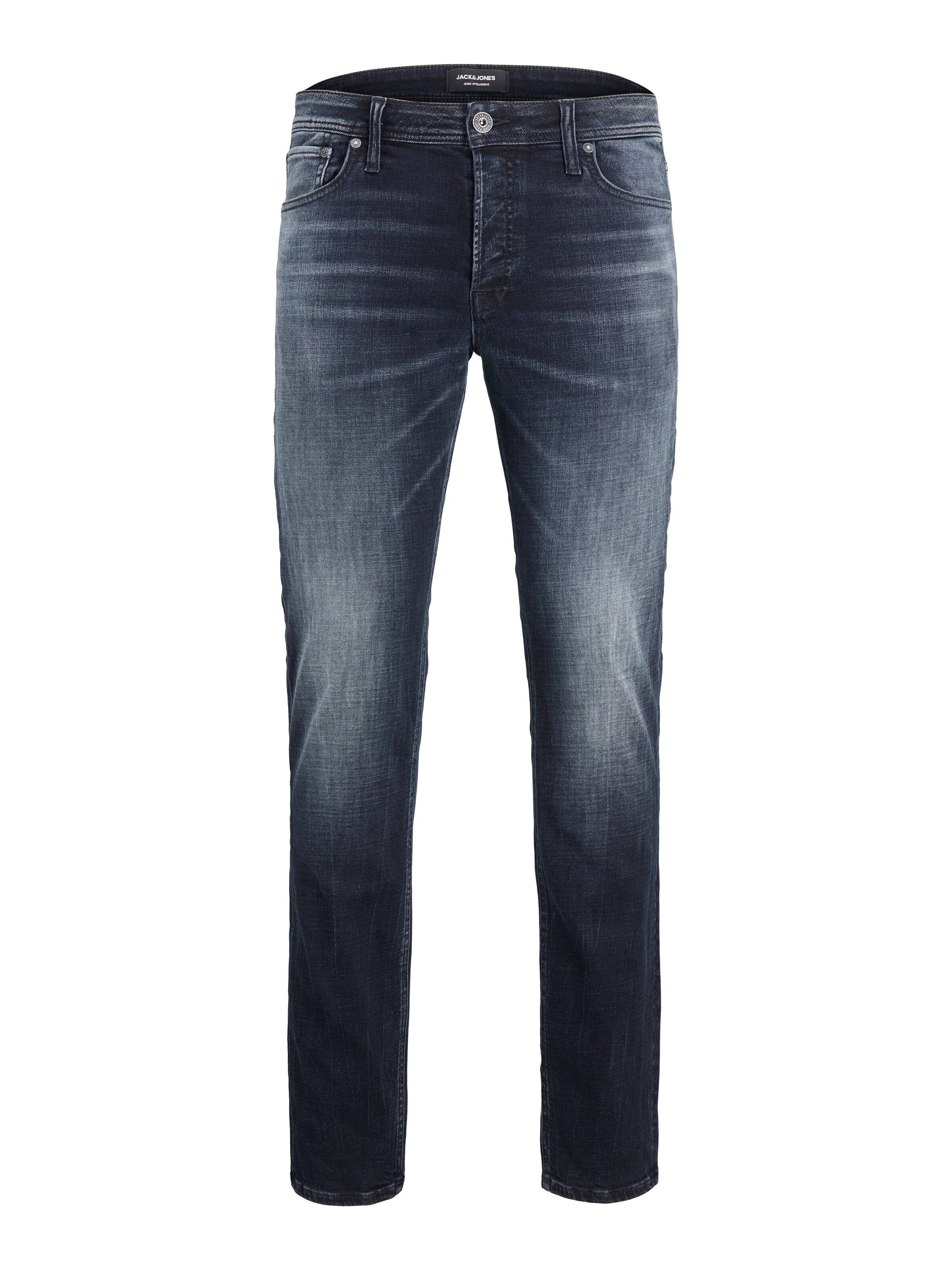 JACK & JONES Slimfit Jeans 'JJITim JJOriginal' in Blauw: voorkant