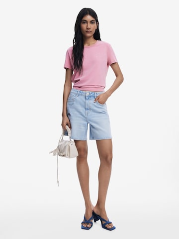 Desigual Tričko – pink
