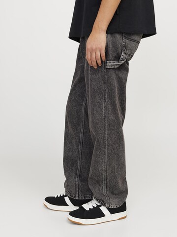 JACK & JONES Loose fit Jeans 'JJIEddie JJCarpenter' in Black