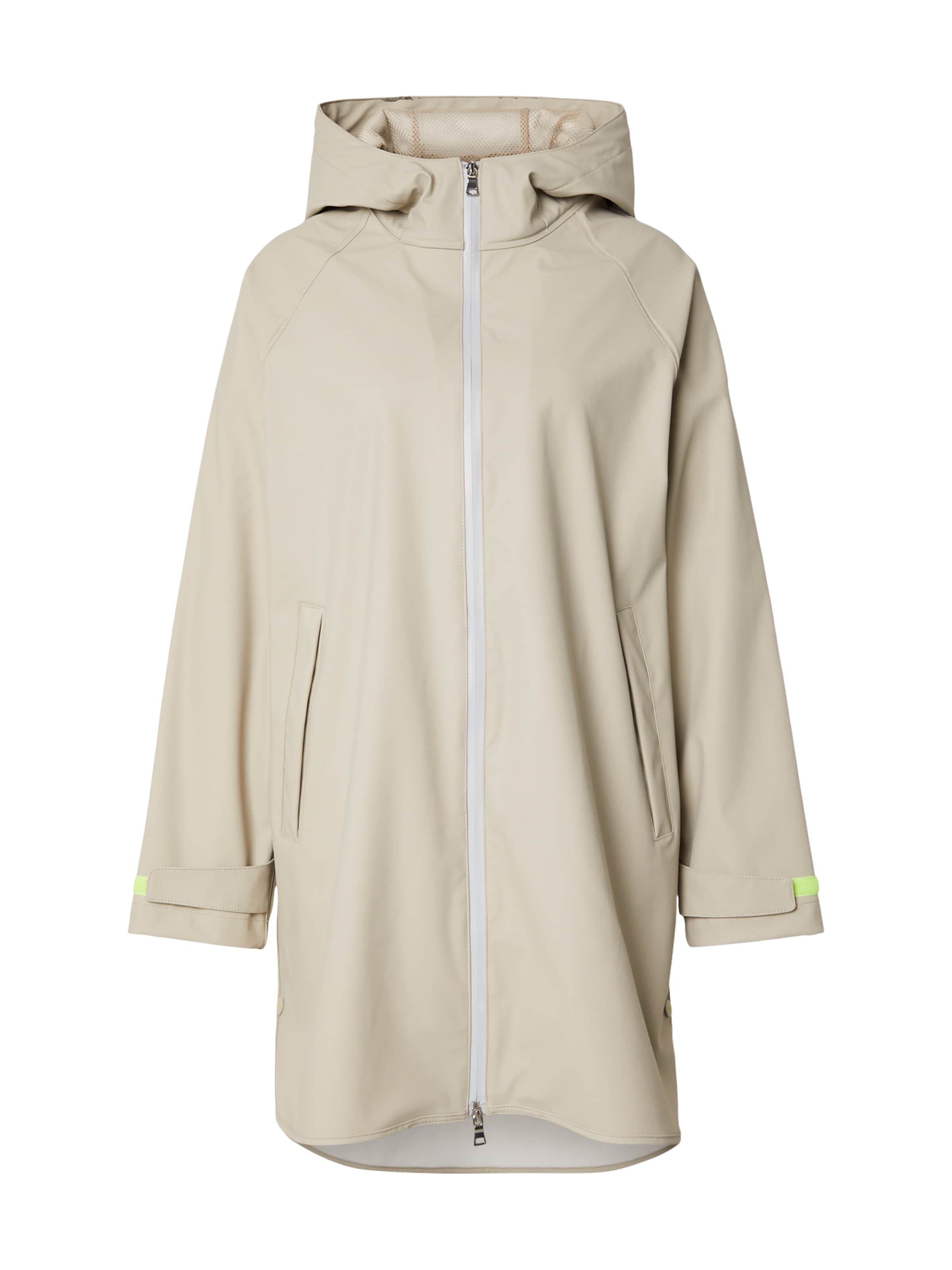 Cappotto funzionale 'MAREMMA' di No. 1 Como in beige: frontale