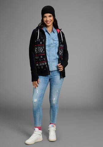 KangaROOS Jacke in Schwarz