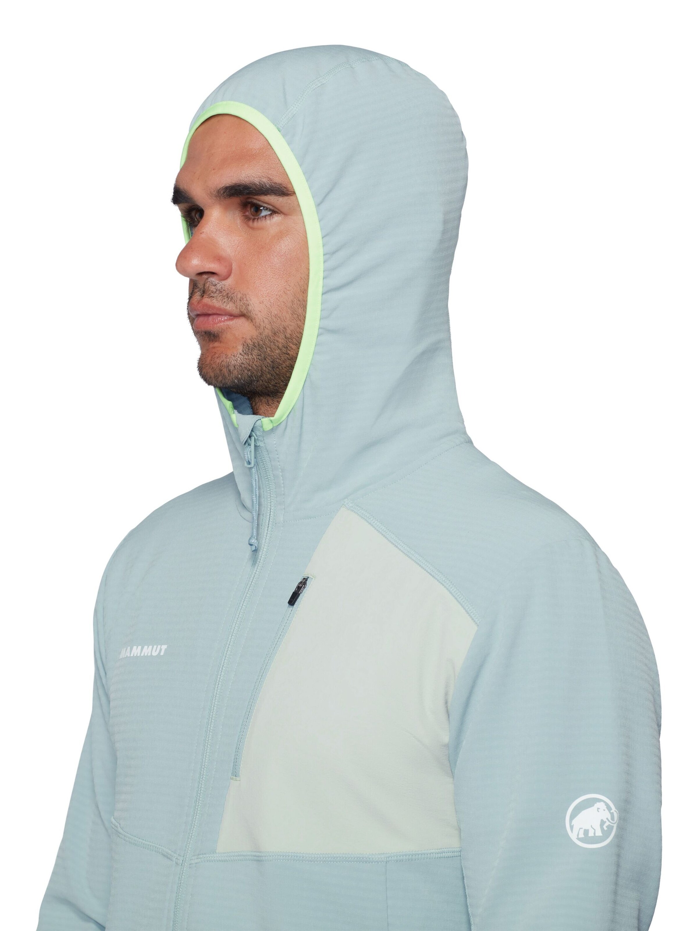 MAMMUT Athletic Fleece Jacket in Blue