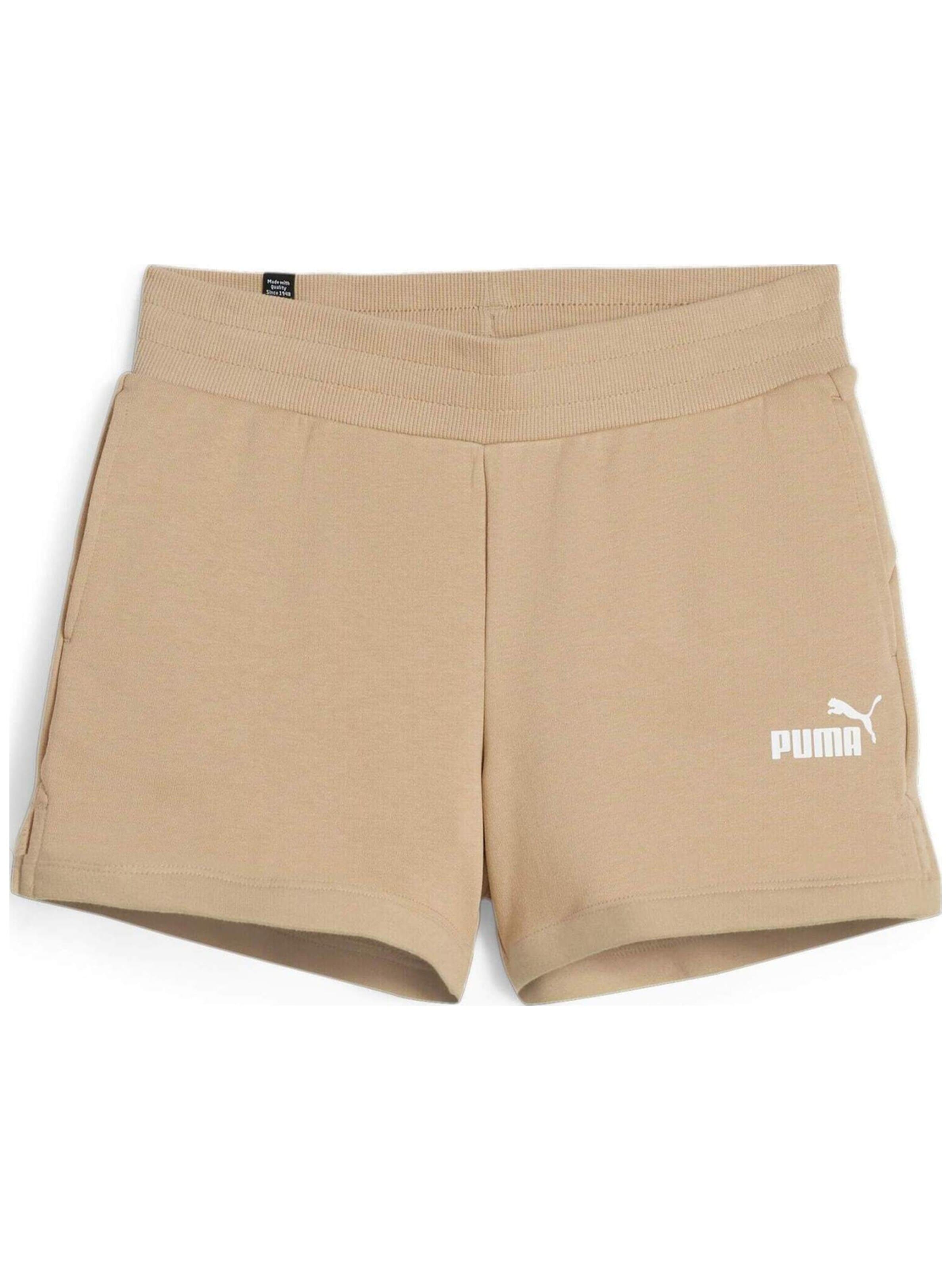 PUMA - regular Pantalón deportivo 'Puma Ess 4 Sweat Shorts Tr S' en marrón: frente