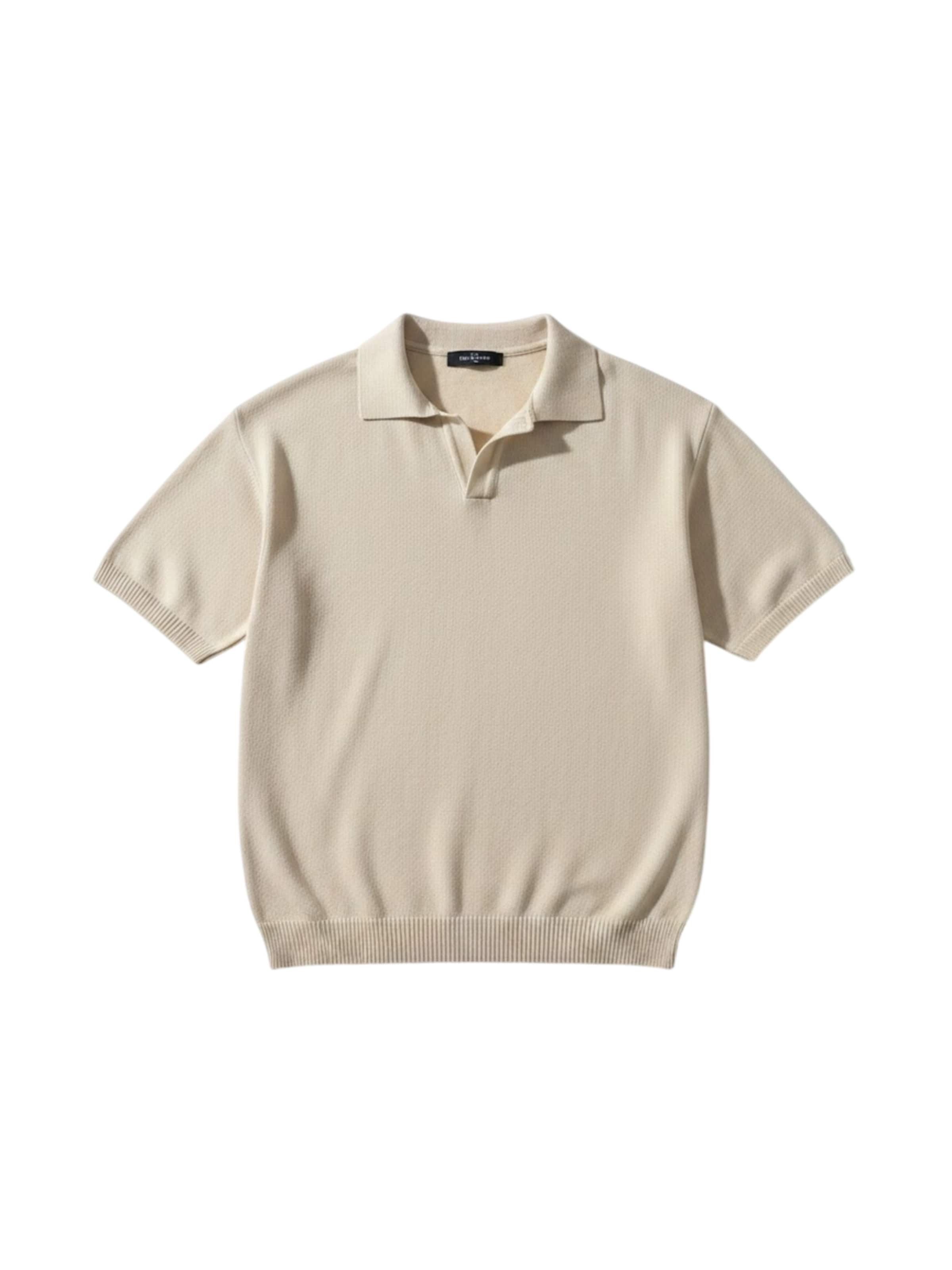 Kleidermafia Shirt in Beige: voorkant