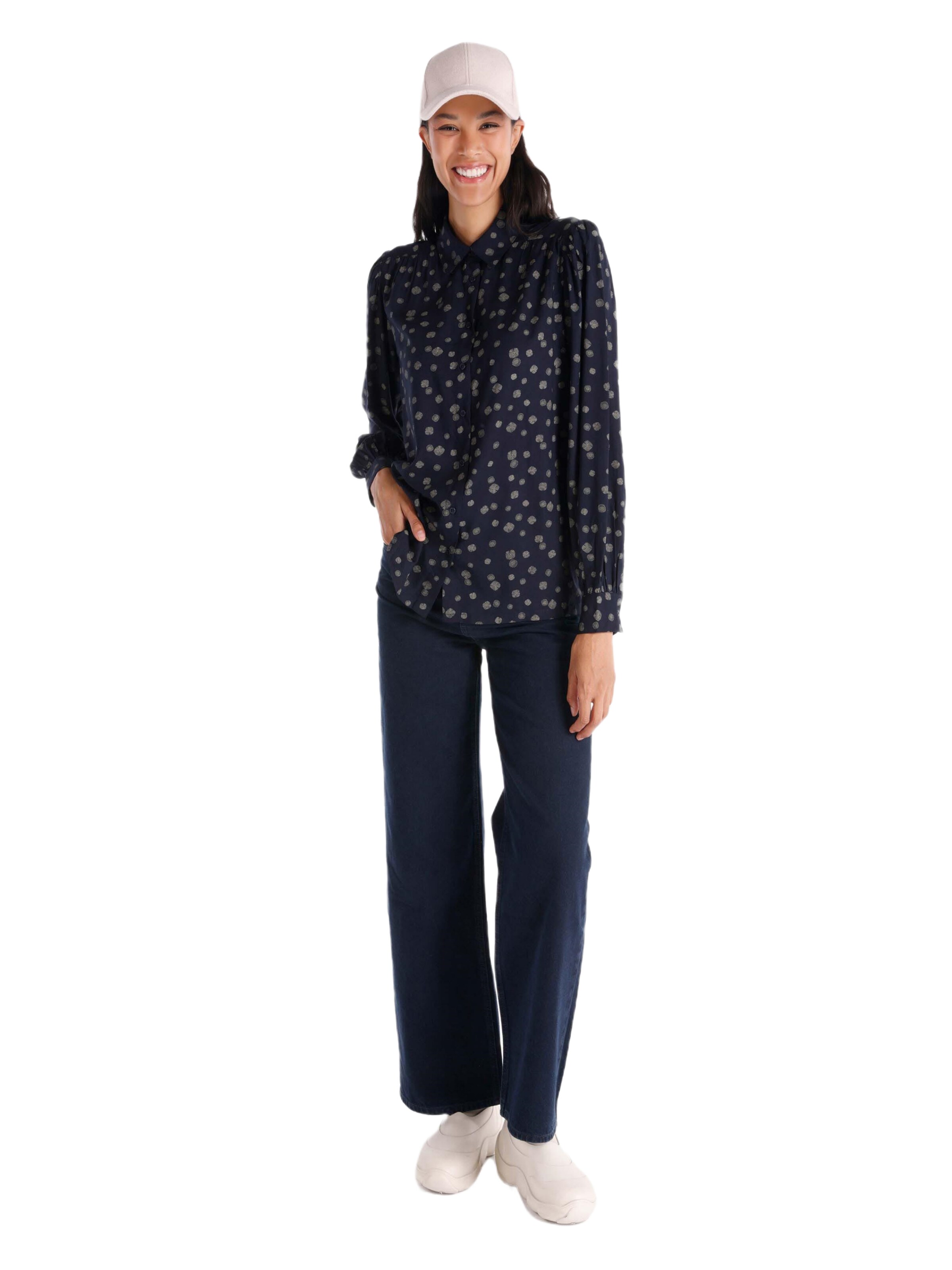 Colin's Blouse in Blauw