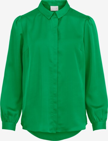 VILA Блуза в зелено: отпред