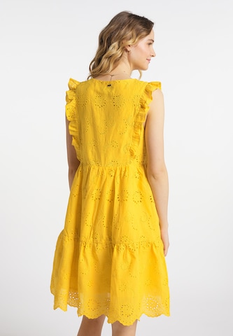 Rochie de vară de la DreiMaster Vintage pe galben