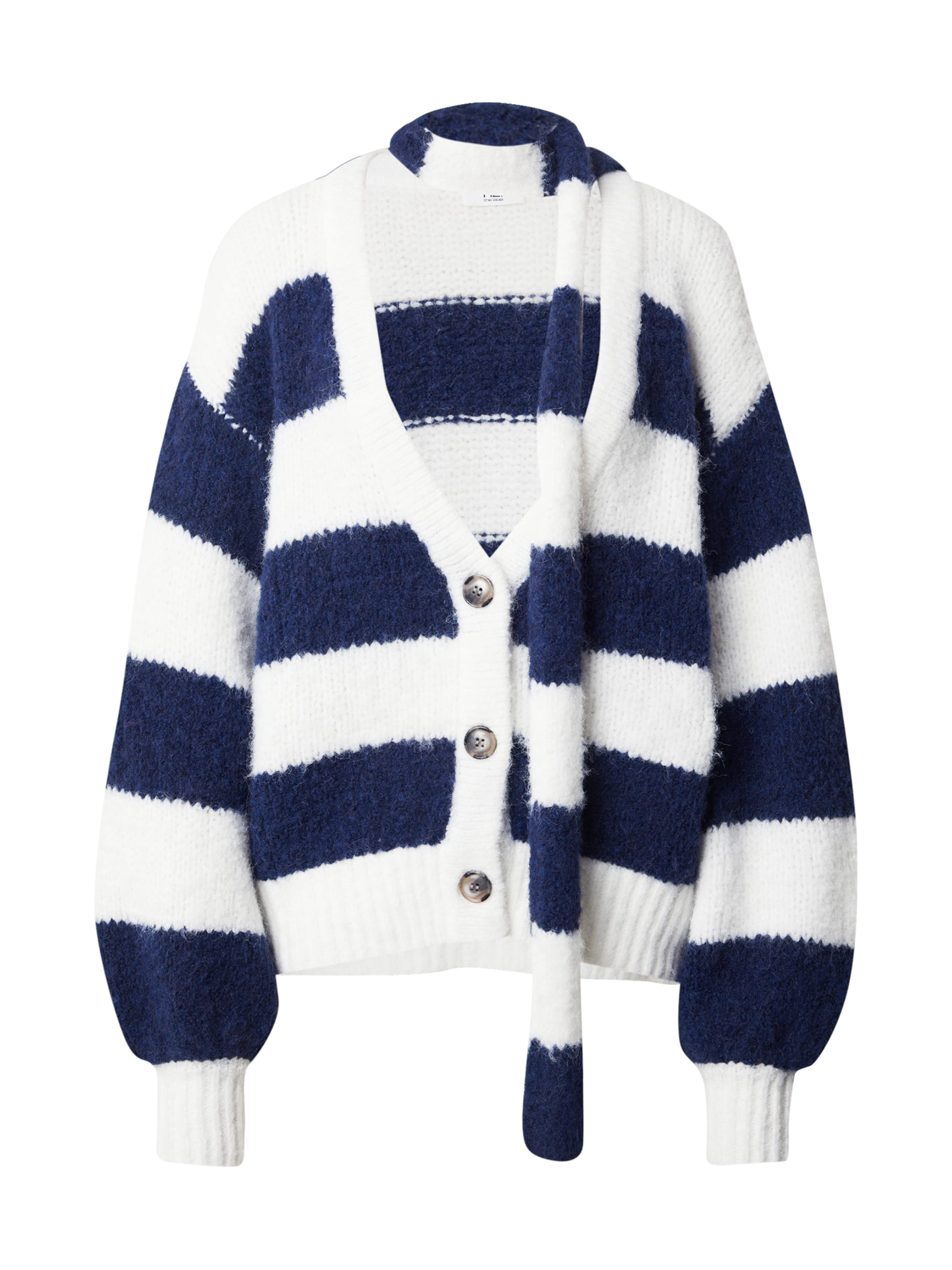 hzl the label Strickjacke in Weiß: Vorderseite