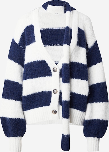 hzl the label Kardigan u morsko plava / bijela, Pregled proizvoda