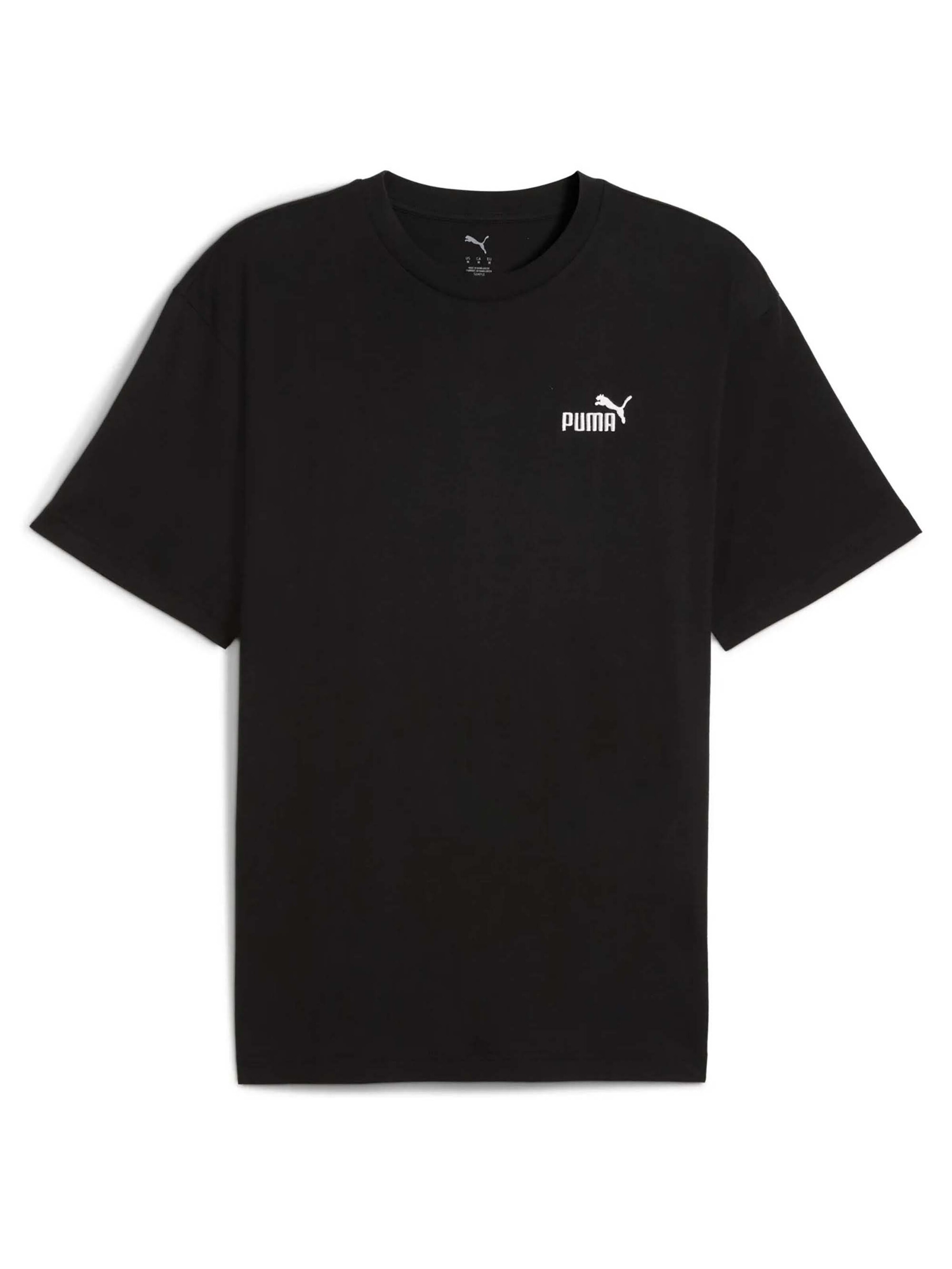 PUMA T-Shirt en noir, Vue avec produit