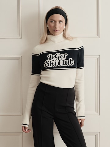 LeGer by Lena Gercke Sweater 'Elna' in White