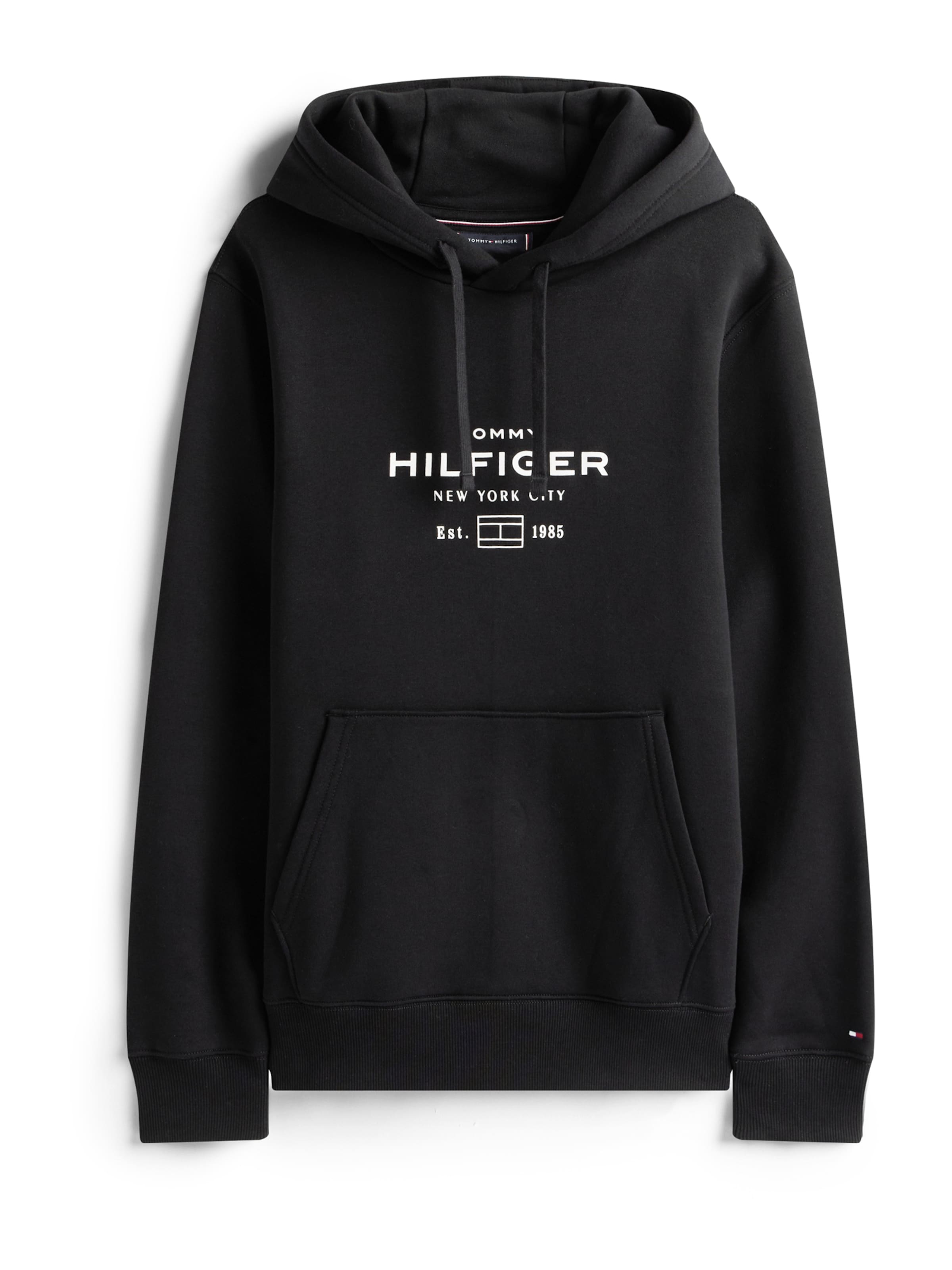 Felpa di TOMMY HILFIGER in nero: frontale