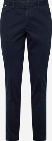 Coupe slim Pantalon 'Kaito1' BOSS en bleu : devant