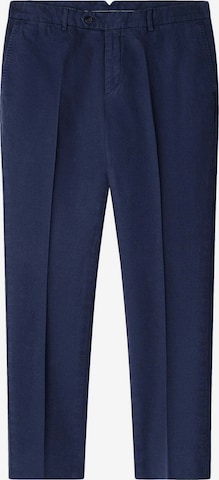 Hackett London Regular Chino Pants in Blue: front