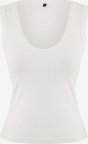 TrendyolTop - bež boja: prednji dio