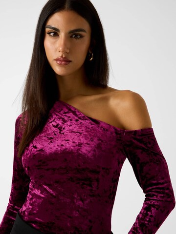 GUESS Shirt Bodysuit in Red