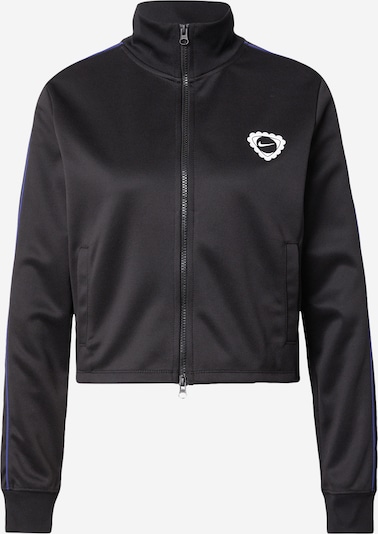 Nike Sportswear Кофта на молнии в Черный / Белый, Обзор товара