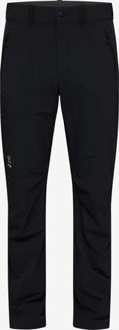 Haglöfs Regular Outdoorhose in Schwarz: predná strana