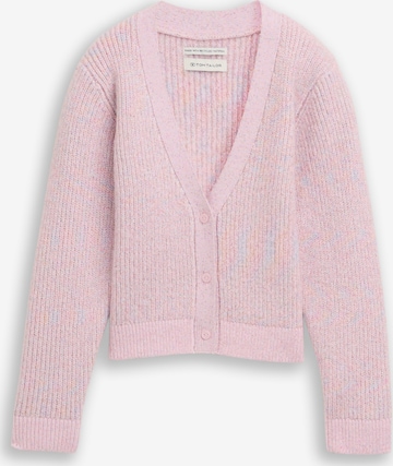 TOM TAILOR Neuletakki värissä vaaleanpunainen: etupuoli