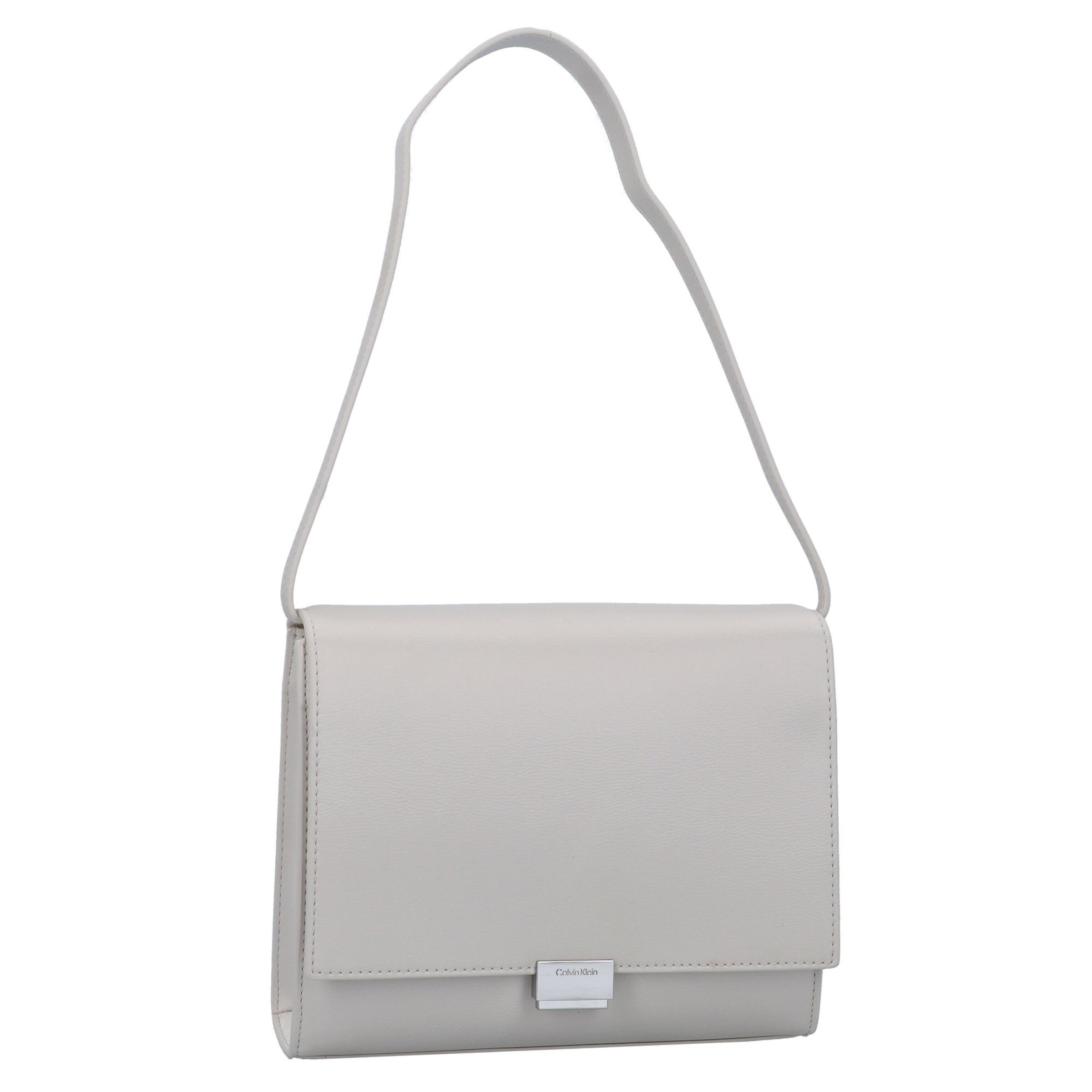 Calvin Klein Schultertasche 'Archive' in Weiß