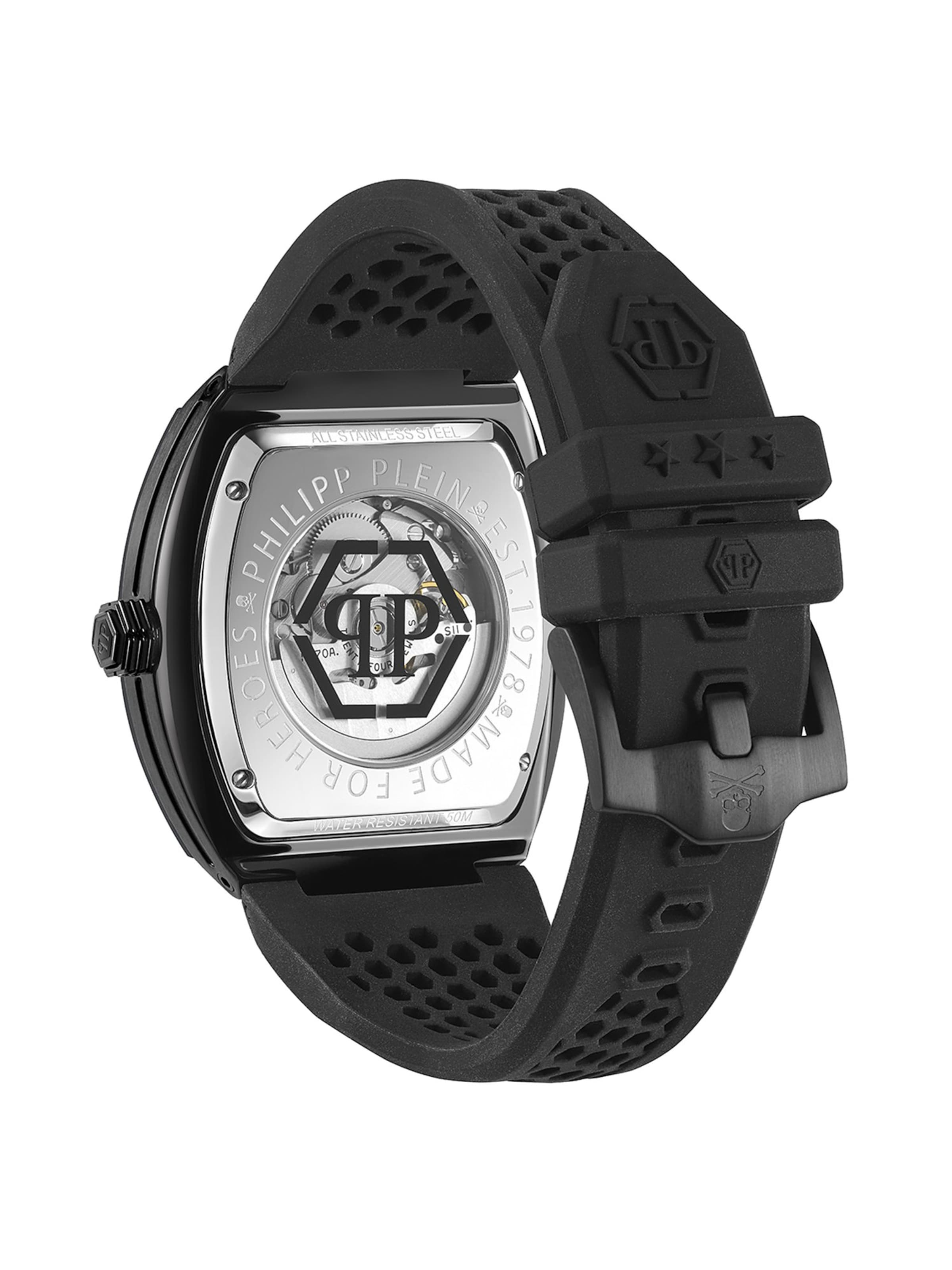 Philipp Plein Uhr in Schwarz